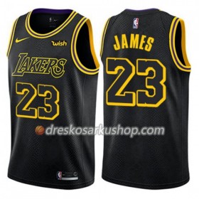 Muški NBA Dres Los Angeles Lakers LeBron James 23 Nike City Edition Swingman